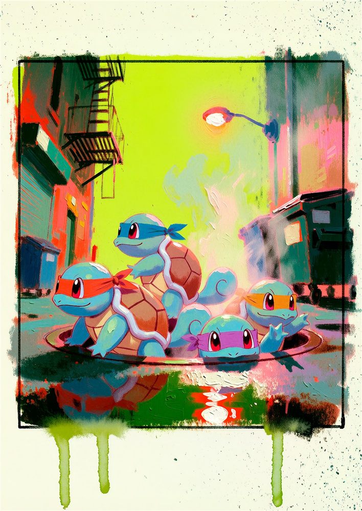 Squirtle Squad — Poder de Tartaruga