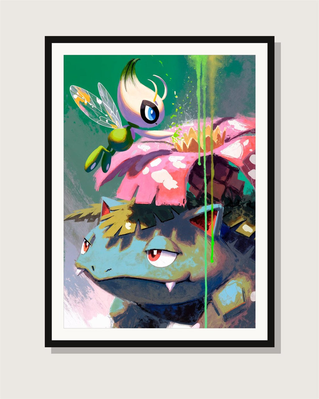 Celebi & Venusaur — Crowned