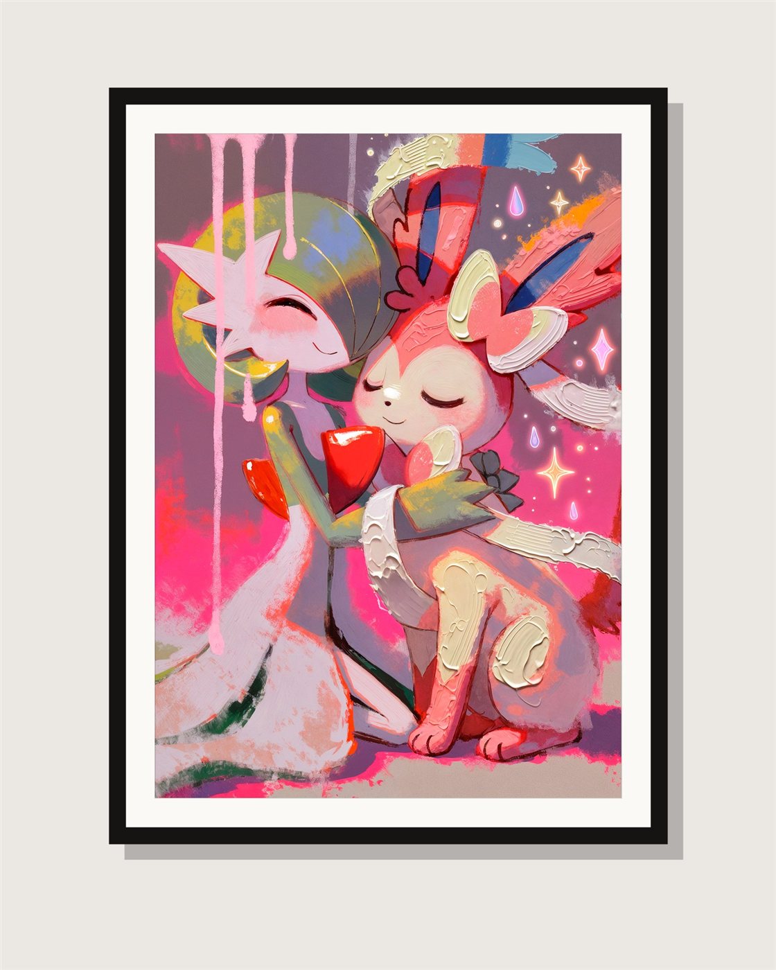 Gardevoir y Sylveon — Devoción