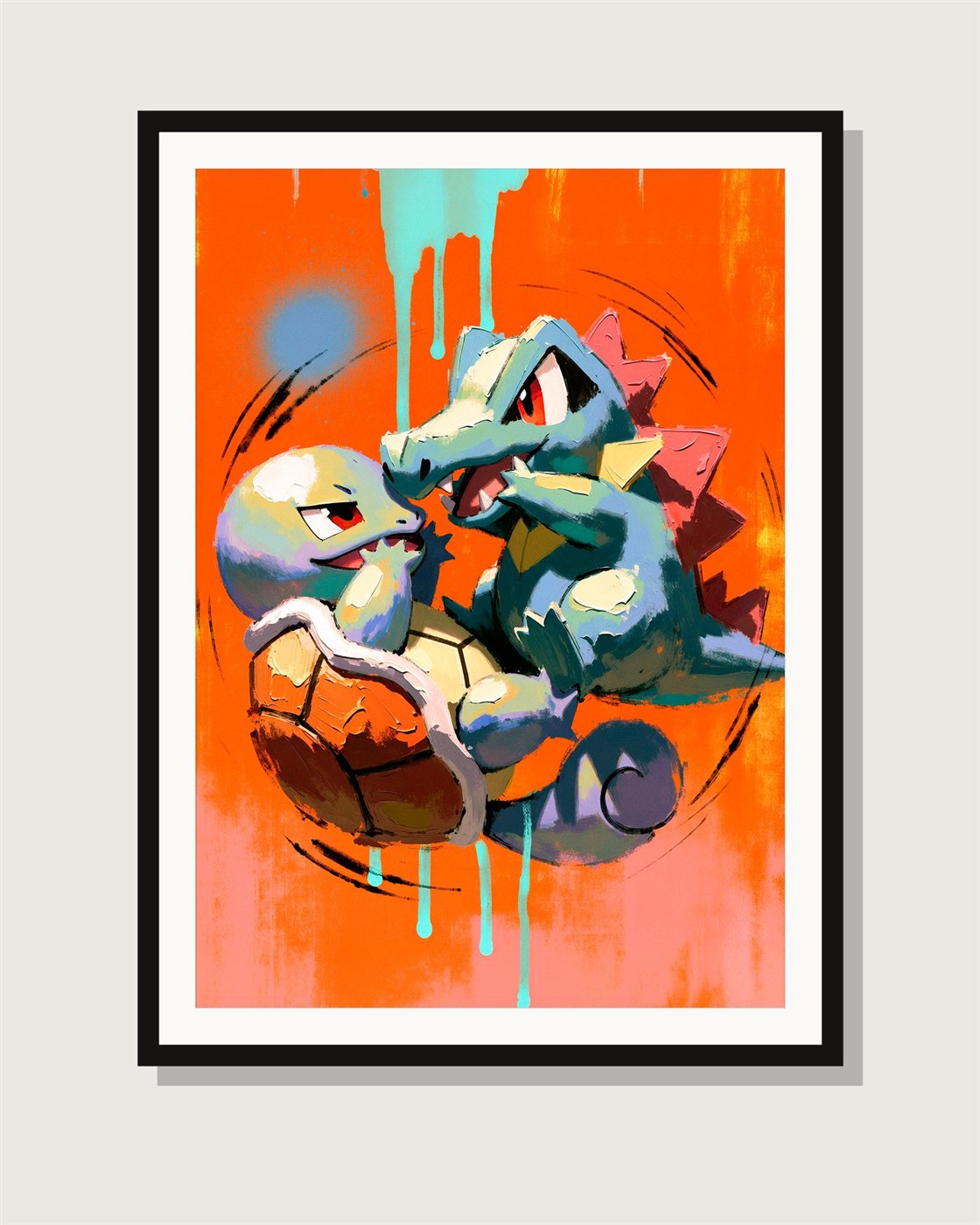 Squirtle & Totodile — Old Beef