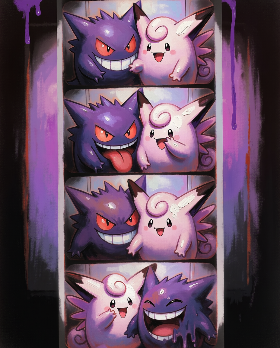 Gengar & Cleffable Photo Booth