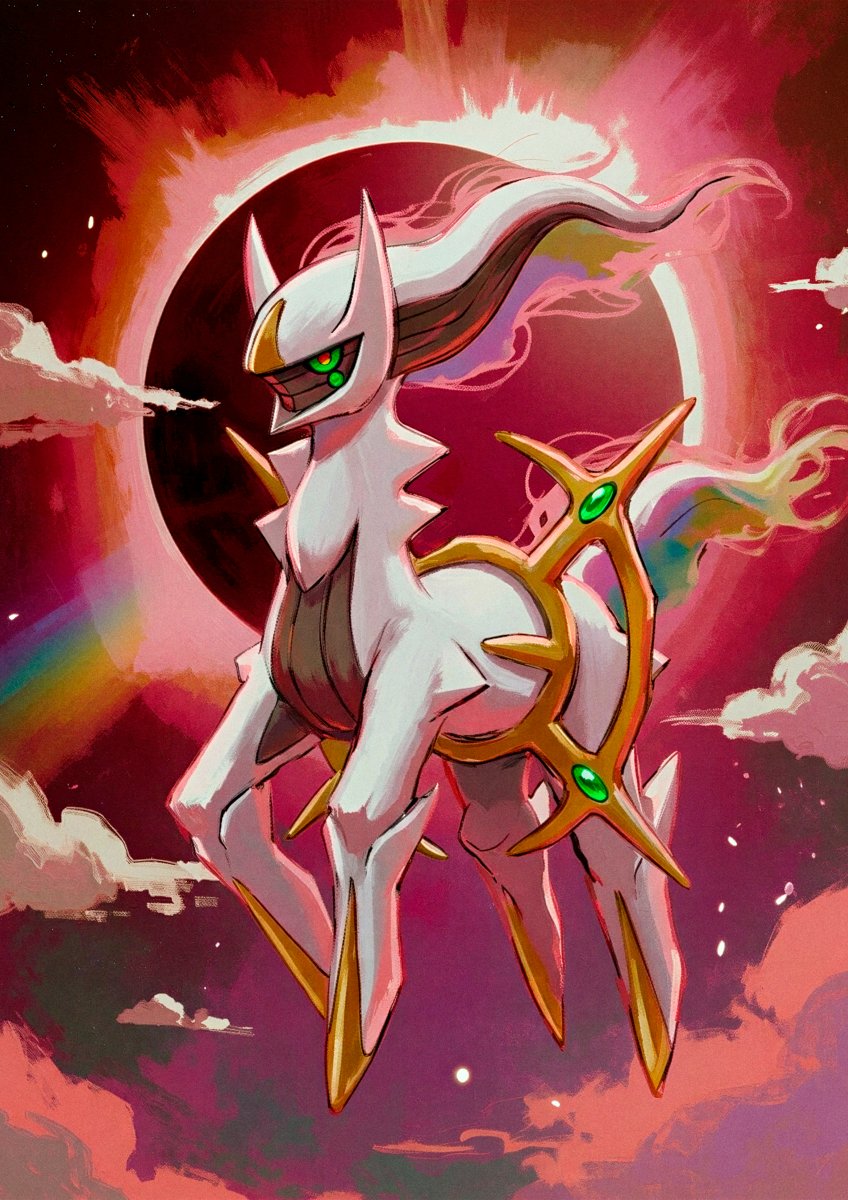 Original Arceus artwork commanding a blood-red eclipse by Dammit.png