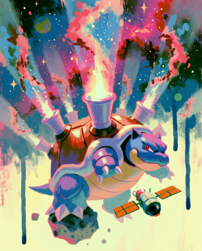 Blastoise — Launch Sequence — artwork by Dammit.png