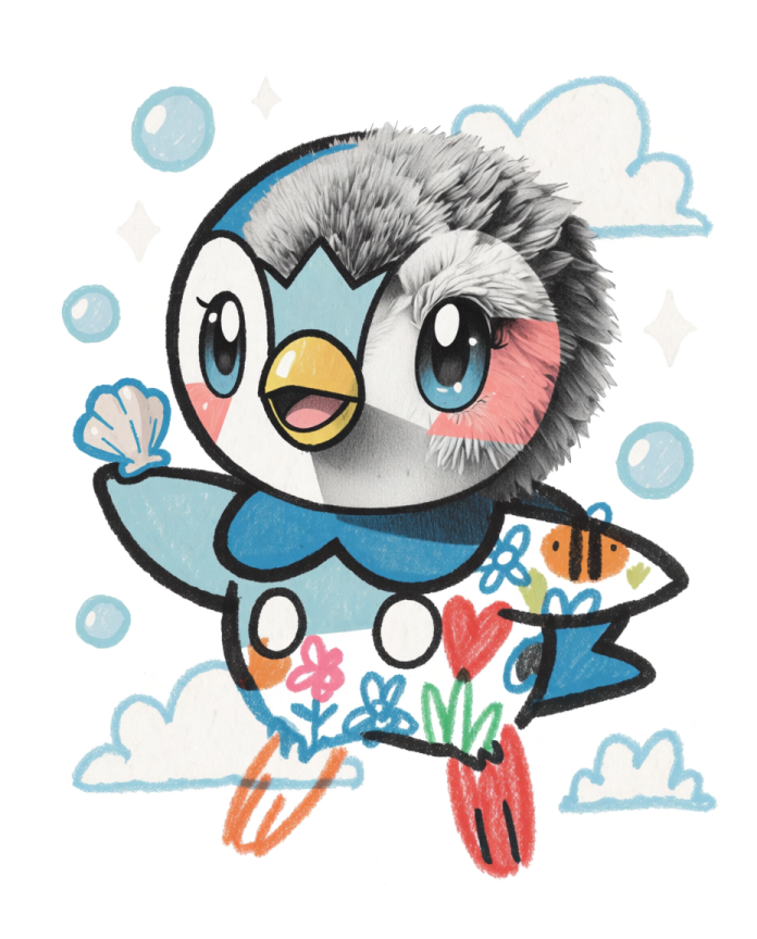 Piplup — Shell Collector artwork