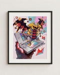 Pokémon Platinum framed print