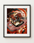 Pokémon Ruby framed print