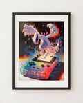 Pokémon Silver framed print