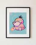 Slowpoke — Gone Fishing framed print