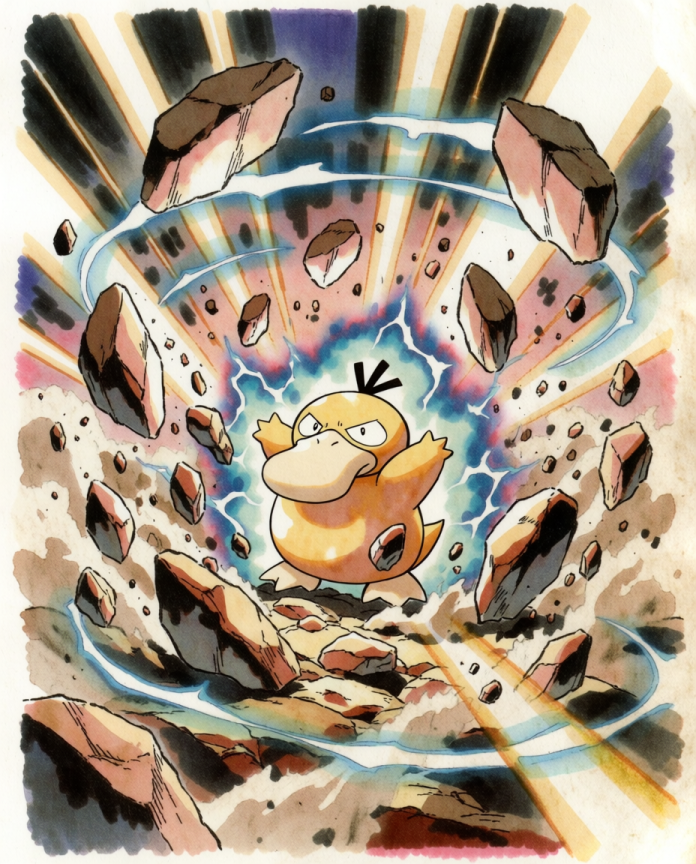 Psyduck — Confusion watercolour illustration by Dammit.png