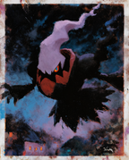 Darkrai — Dark Void impasto painting illustration by Dammit.png
