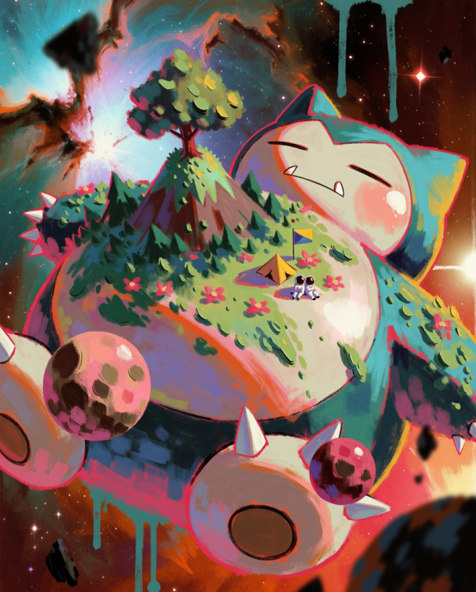 Snorlax — Base Camp — artwork by Dammit.png